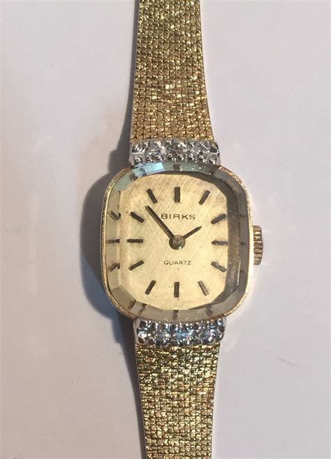 vintage birks watches for women